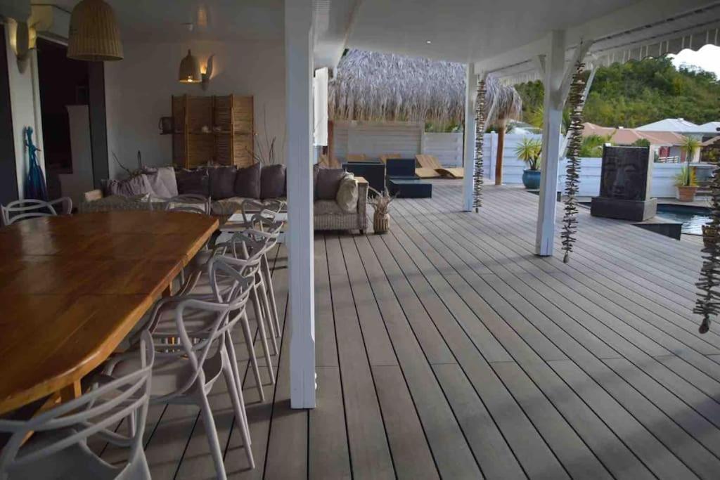 La Villa Coconut Vue A 180° Mer Rocher Du Diamant Ле-Диаман Экстерьер фото
