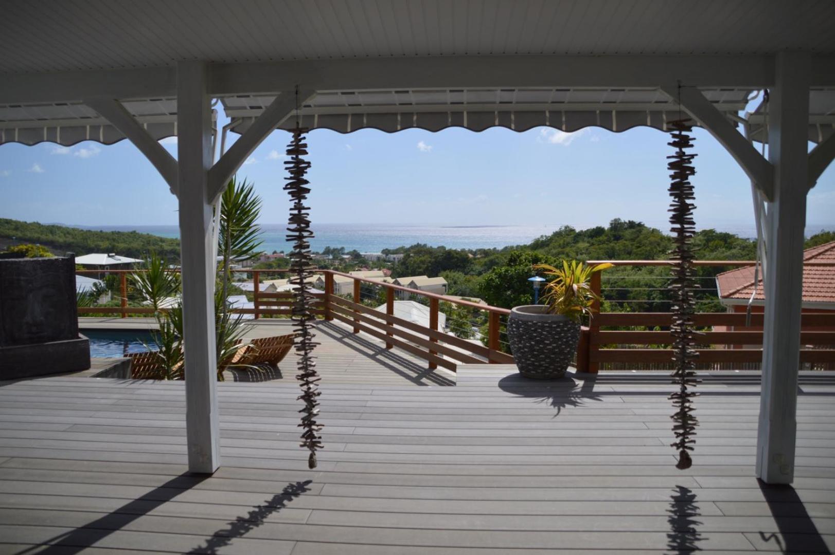 La Villa Coconut Vue A 180° Mer Rocher Du Diamant Ле-Диаман Экстерьер фото
